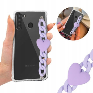 Etui Antishock BLINK Łańcuszek Top do SAMSUNG A21