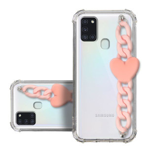 Etui Antishock BLINK Łańcuszek Top do SAMSUNG A21s