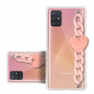 Etui Antishock BLINK Łańcuszek Top do SAMSUNG A51