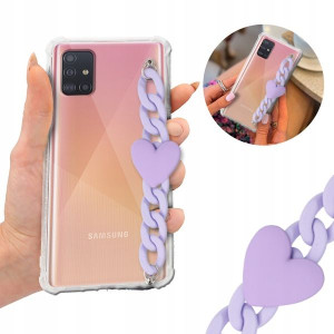 Etui Antishock BLINK Łańcuszek Top do SAMSUNG A51