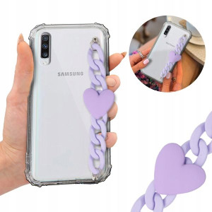 Etui Antishock BLINK Łańcuszek Top do SAMSUNG A70S