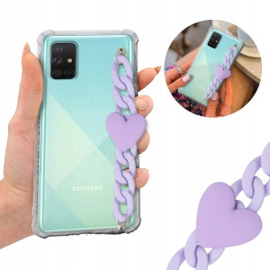 Etui Antishock BLINK Łańcuszek Top do SAMSUNG A71