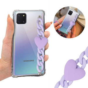 Etui Antishock BLINK Łańcuszek Top do SAMSUNG A81