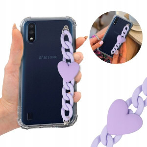 Etui Antishock BLINK Łańcuszek Top do SAMSUNG M01