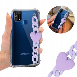 Etui Antishock BLINK Łańcuszek Top do SAMSUNG M31