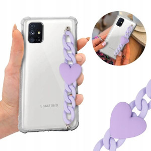 Etui Antishock BLINK Łańcuszek Top do SAMSUNG M51