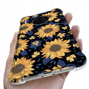 Etui Antishock Do HUAWEI MATE 30 Flower Top Wzory