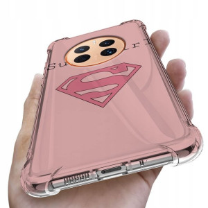 Etui Antishock do HUAWEI MATE 50 Girl Pink Wzory