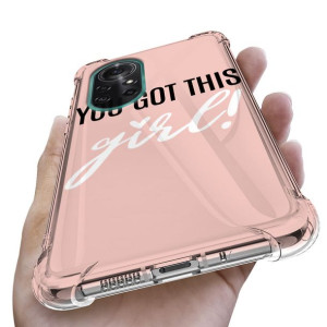 Etui Antishock do HUAWEI NOVA 8 5G Girl Pink Wzory
