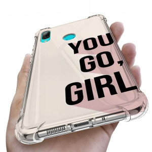 Etui Antishock do HUAWEI P SMART 2019 Girl Wzory