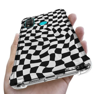 Etui Antishock do HUAWEI P SMART 2020 Kwiaty Wzory