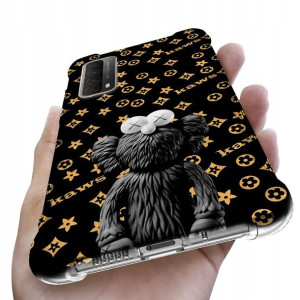 Etui ANTISHOCK do HUAWEI P SMART 2021 Miś Wzory