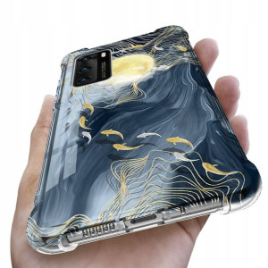 Etui Antishock do HUAWEI P40 Eleganckie Top Wzory