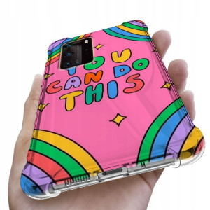Etui Antishock do HUAWEI P40 PRO Flower Top Wzory