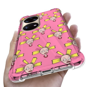 Etui Antishock Do HUAWEI P50 PRO Kwiatowe Wzory