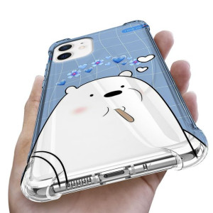 Etui Antishock do IPHONE 12 Case Bare Bears Wzory