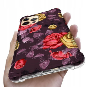 Etui Antishock Do IPHONE 12 PRO MAX Kwiatowe Wzory