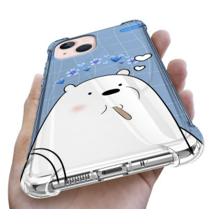 Etui Antishock do IPHONE 13 Case Bare Bears Wzory