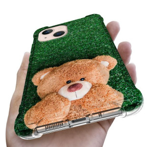 Etui Antishock do IPHONE 13 Kwiaty Flower Wzory