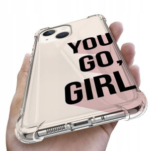 Etui Antishock do IPHONE 13 MINI Girl Pink Wzory