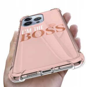 Etui Antishock do IPHONE 13 PRO Girl Pink Wzory