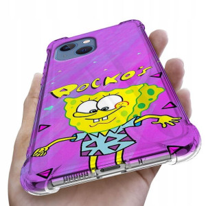 Etui Antishock do IPHONE 14 Case Kwiaty Top Wzory