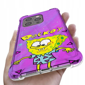 Etui Antishock do IPHONE 14 PRO Case Kwiaty Wzory