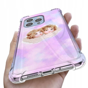 Etui Antishock do IPHONE 14 PRO MAX Aniołki Wzory