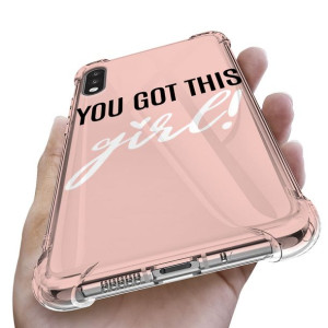 Etui Antishock do LG K22 PLUS Girl Pink Top Wzory