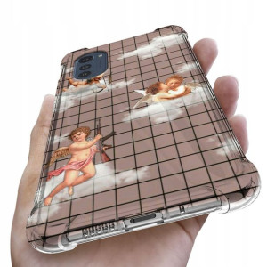 Etui ANTISHOCK do MOTOROLA E32 Aniołki Angel Wzory