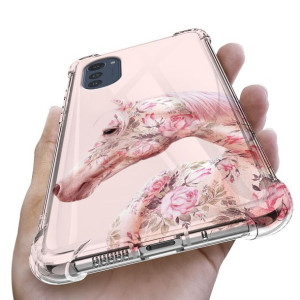 Etui ANTISHOCK do MOTOROLA E32 Case Modne Wzory