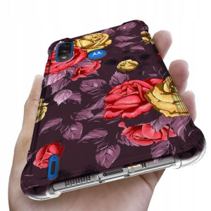 Etui Antishock Do MOTOROLA E7 POWER Kwiatowe Wzory