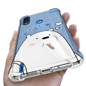Etui Antishock do MOTOROLA E7 POWER/E7I Top Wzory
