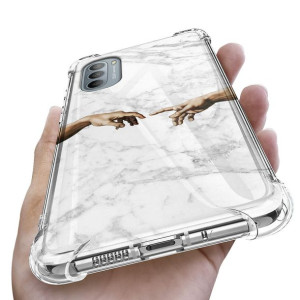 Etui ANTISHOCK do MOTOROLA G31 4G Aniołki Wzory