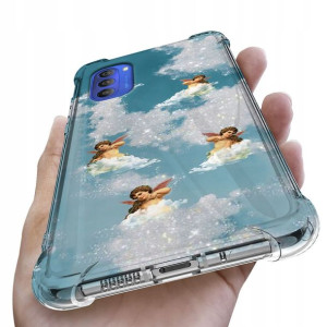 Etui Antishock do MOTOROLA G51 5G Aniołki Wzory
