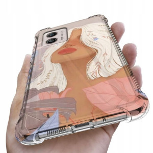 Etui ANTISHOCK do MOTOROLA G53 Kwiatowe Top Wzory