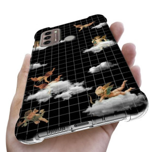 Etui Antishock do MOTOROLA G60 Case Aniołki Wzory