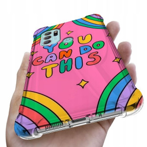 Etui Antishock do MOTOROLA G60S Kwiaty Case Wzory