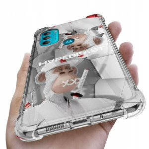 Etui Antishock do MOTOROLA G71 5G Case Miś Wzory