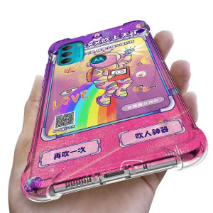 Etui Antishock do MOTOROLA G71 5G Neony Top Wzory