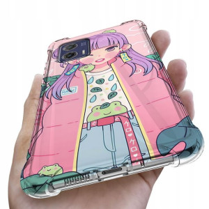 Etui ANTISHOCK do MOTOROLA G73 Dziewczęce Wzory