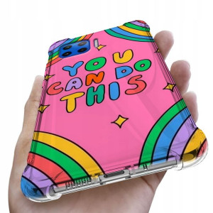 Etui Antishock do MOTOROLA ONE 5G Kwiaty Top Wzory