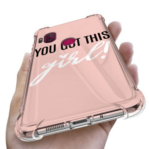 Etui Antishock do MOTOROLA ONE HYPER Girl Wzory