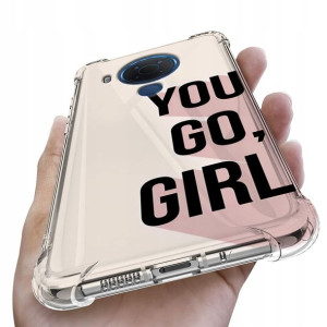 Etui Antishock do NOKIA 5.4 Dziewczęce Pink Wzory