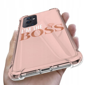 Etui Antishock do ONEPLUS 9 PRO Girl Pink Wzory