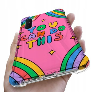 Etui Antishock do ONEPLUS NORD Kwiaty Flower Wzory