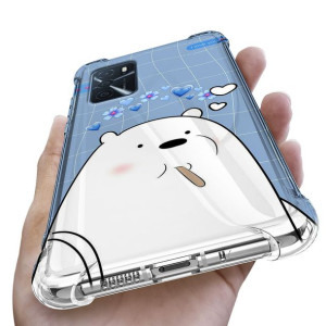 Etui Antishock do OPPO A54s Case Bare Bears Wzory
