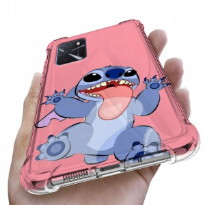 Etui ANTISHOCK do OPPO A54s Case Lilo Stich Wzory