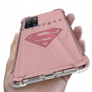 Etui Antishock do OPPO A55 5G Girl Pink Top Wzory