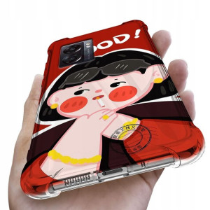 Etui Antishock do OPPO A57 5G Case Misie Miś Wzory